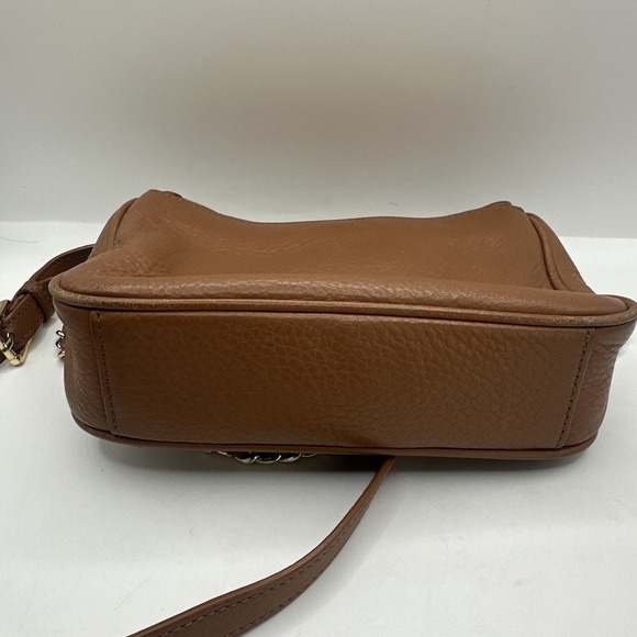 Tory Burch Marion Women's Leather Crossbody Bag Cognac Brown‎ - Picture 6 of 15